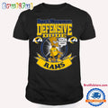 NFL Los Angeles Rams Bart Simpson Defensive Dude T Shirt