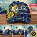 NFL Los Angeles Rams Baseball Cap Flower Trending Custom Cap