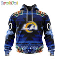 NFL Los Angeles Rams Hoodie Special Native Costume Design Hoodie