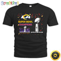 NFL Los Angeles Rams T Shirt Super Bowl LVIII 2024 Las Vegas Champions Unisex Tshirt
