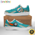 NFL Miami Dolphins Air Force 1 Shoes Air Sneakers For Fans