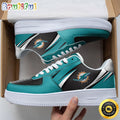 NFL Miami Dolphins Air Force 1 Shoes Sleek AF1 Fashion