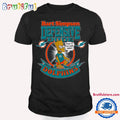 NFL Miami Dolphins Bart Simpson Defensive Dude T Shirt