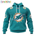 NFL Miami Dolphins Hoodie 2024 Personalized Name And Number Unisex Hoodie