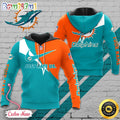 NFL Miami Dolphins Hoodie Just Hate US Sport Hoodie