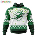 NFL Miami Dolphins Hoodie Special Design For St Patrick Day