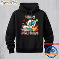 NFL Miami Dolphins Team Player Graphics Autumn Hoodie Shirt