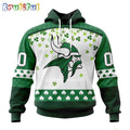 NFL Minnesota Vikings Hoodie Special Design For St Patrick Day