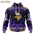 NFL Minnesota Vikings Hoodie Special Native Costume Design Hoodie