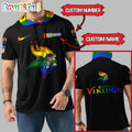 NFL Minnesota Vikings LGBT Workout Hoodie Tank Tops Custom LGBT Pride Shirt