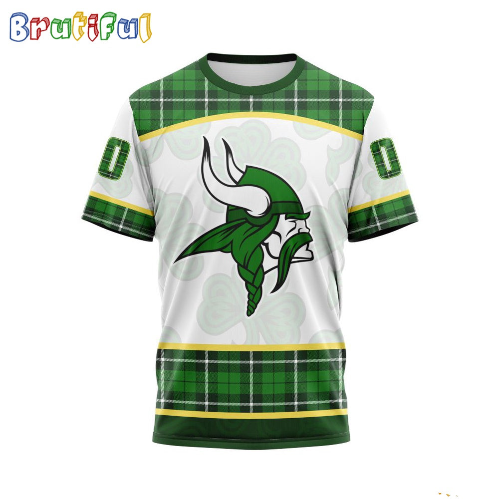 NFL Minnesota Vikings T-Shirt Special Design For St Patrick Day