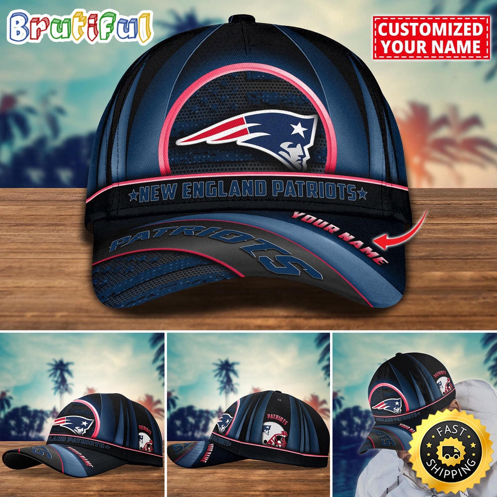 NFL New England Patriots Baseball Cap Custom Football Cap For Fans