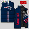 NFL New England Patriots Damn Right Sleeveless Down Jacket