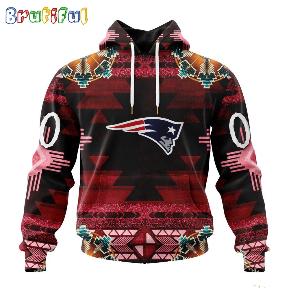 NFL New England Patriots Hoodie Special Native Costume Design Hoodie