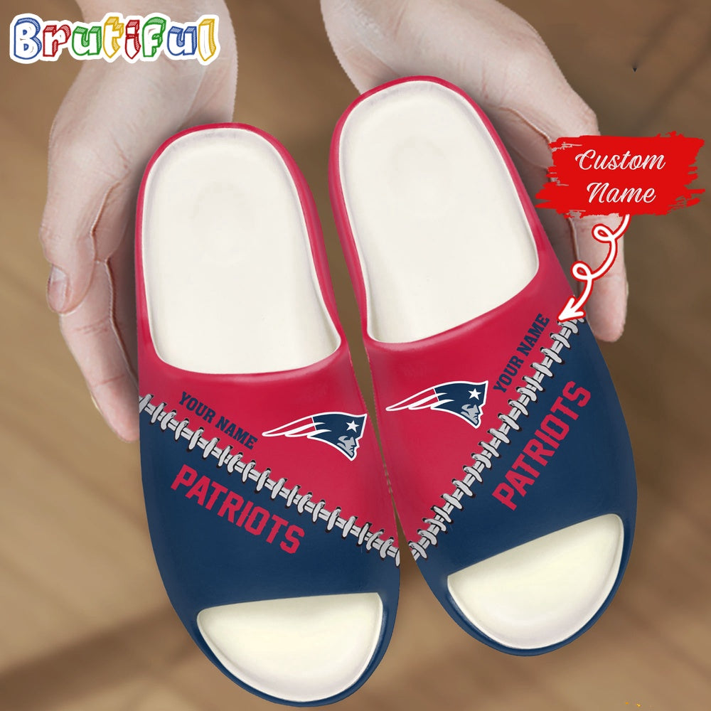 NFL New England Patriots Slippers Football Comfortable Slippers