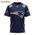 NFL New England Patriots T-Shirt 2024 Personalized Name And Number Unisex T-Shirt