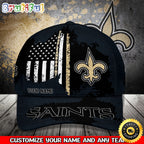 NFL New Orleans Saints Baseball Cap Custom Cap Sport
