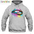 NFL New Orleans Saints Lips Hoodie Unisex Football T-Shirt Hoodie