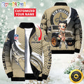 NFL New Orleans Saints Puffer Jacket Betty Boop Custom Jacket