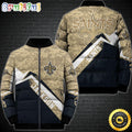 NFL New Orleans Saints Puffer Jacket Customized Sport Down Jacket