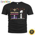 NFL New Orleans Saints T Shirt Super Bowl LVIII 2024 Las Vegas Champions Unisex Tshirt