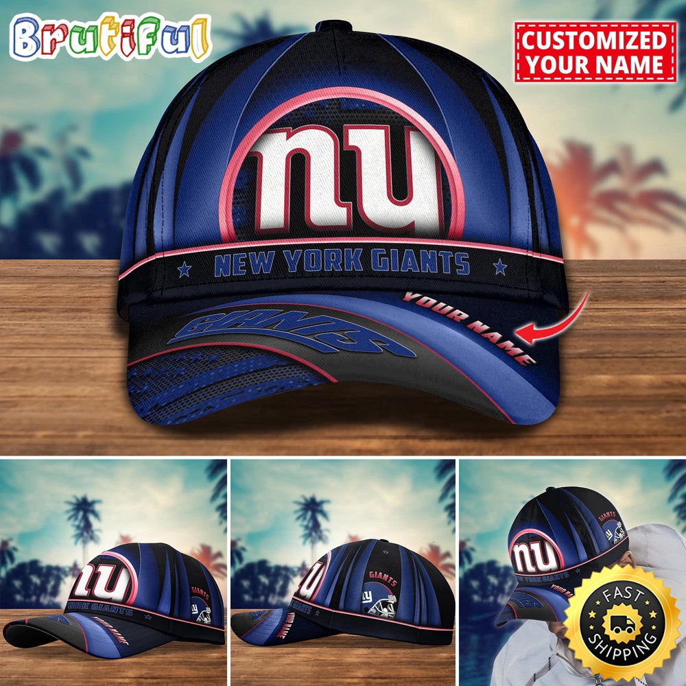 NFL New York Giants Baseball Cap Custom Football Cap For Fans