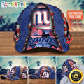 NFL New York Giants Baseball Cap Custom Name Football Cap For Fans