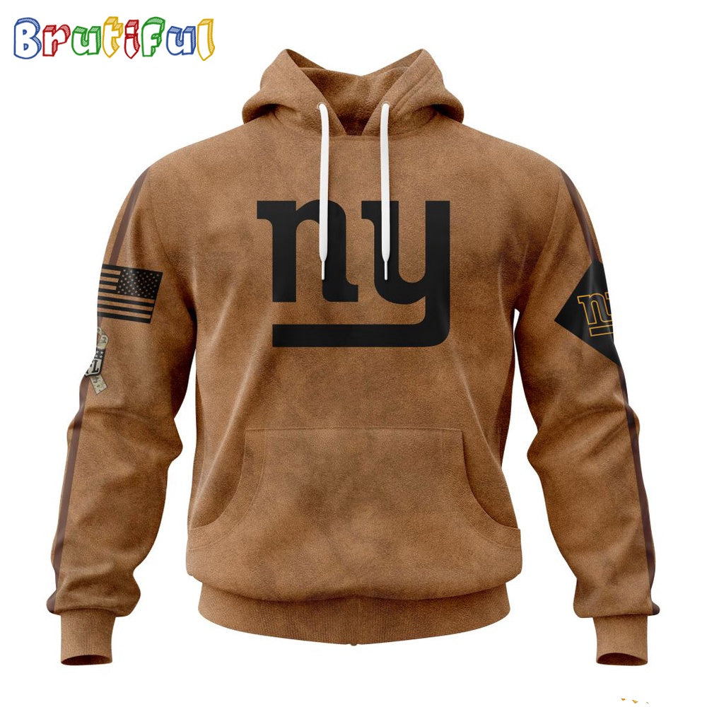 NFL New York Giants Hoodie Special Salute To Service For Veterans Day Full Printed Hoodie