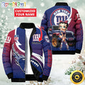 NFL New York Giants Puffer Jacket Betty Boop Custom Jacket