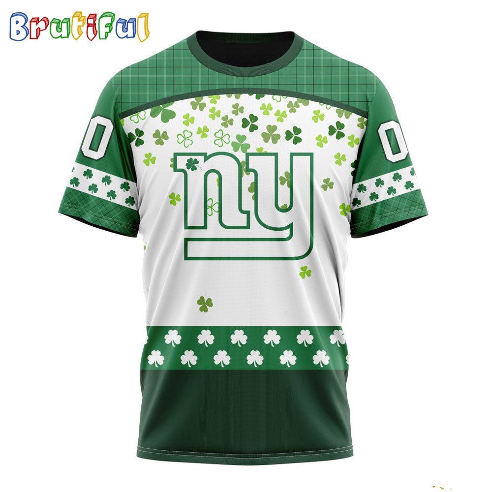 NFL New York Giants T-Shirt Special Design T-Shirt St Patrick Day