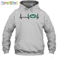 NFL New York Jets Heartbeat Hoodie Unisex Football T-Shirt Hoodie