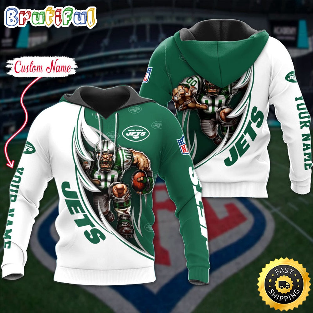 NFL New York Jets Hoodie Damn Right Sport Hoodie