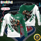 NFL New York Jets Hoodie Damn Right Sport Hoodie