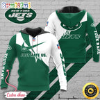 NFL New York Jets Hoodie Just Hate US Sport Hoodie