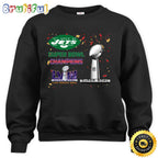 NFL New York Jets Sweatshirt Super Bowl LVIII 2024 Las Vegas Champions Unisex Sweatshirt