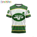 NFL New York Jets T-Shirt Special Design For St Patrick Day