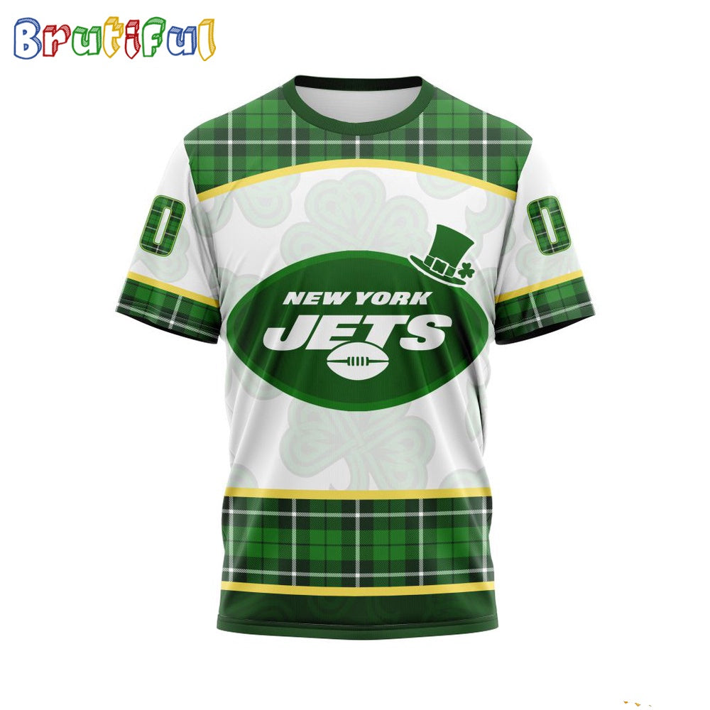 NFL New York Jets T-Shirt Special Design For St Patrick Day