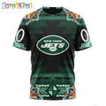 NFL New York Jets T-Shirt Special Native Costume Design T-Shirt