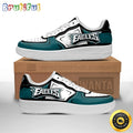 NFL Philadelphia Eagles Air Force 1 Shoes Football Sports Sneaker Shoes