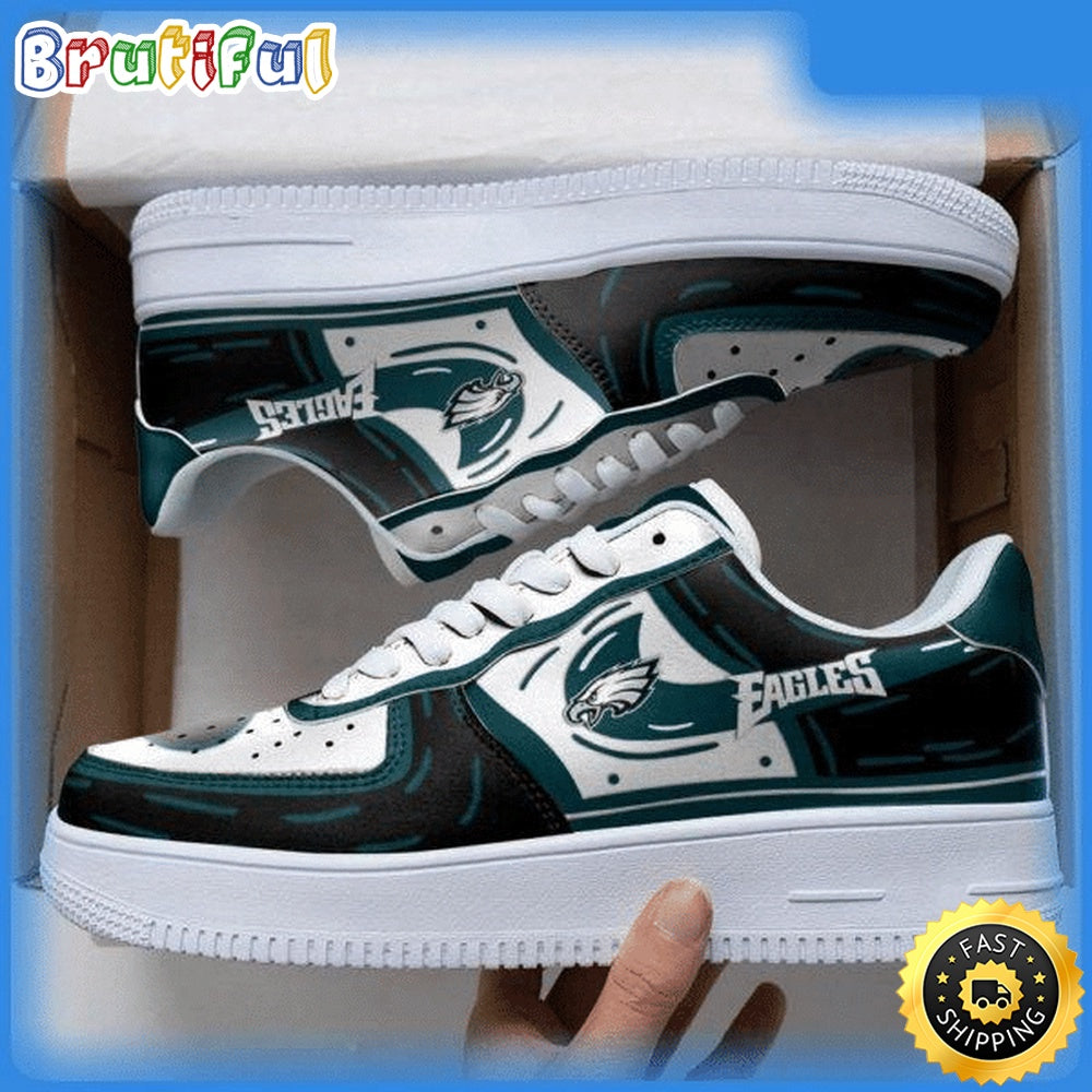 NFL Philadelphia Eagles Air Force 1 Shoes Sneaker Trending For Fans