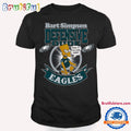 NFL Philadelphia Eagles Bart Simpson Defensive Dude T Shirt