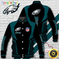 NFL Philadelphia Eagles Baseball Jacket Football Sports Jacket