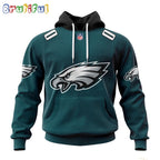 NFL Philadelphia Eagles Hoodie 2024 Personalized Name And Number Unisex Hoodie