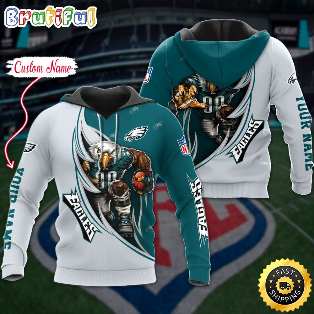 NFL Philadelphia Eagles Hoodie Damn Right Sport Hoodie