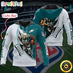 NFL Philadelphia Eagles Hoodie Damn Right Sport Hoodie