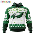 NFL Philadelphia Eagles Hoodie Special Design For St Patrick Day