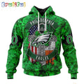 NFL Philadelphia Eagles Hoodie Special Design Hoodie St Patrick Day