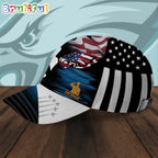 NFL Philadelphia Eagles Special American Flag US Veteran Baseball Cap
