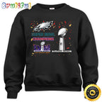NFL Philadelphia Eagles Sweatshirt Super Bowl LVIII 2024 Las Vegas Champions Unisex Sweatshirt