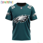 NFL Philadelphia Eagles T-Shirt 2024 Personalized Name And Number Unisex T-Shirt